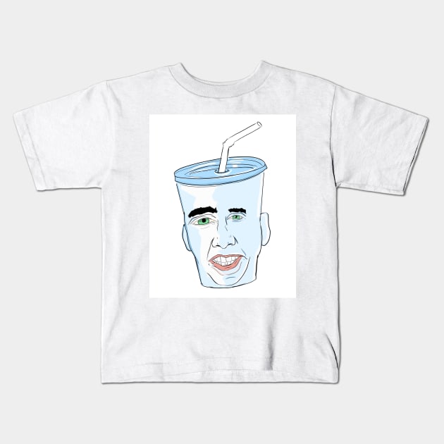 Nic Shake Kids T-Shirt by Anthony Statham